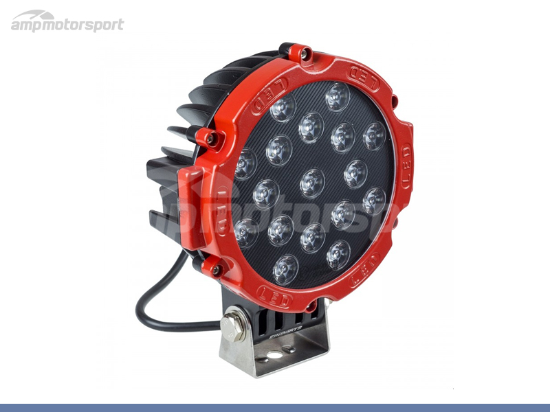FOCO LED LARGO ALCANCE REDONDO 6000K - AMP Motorsport