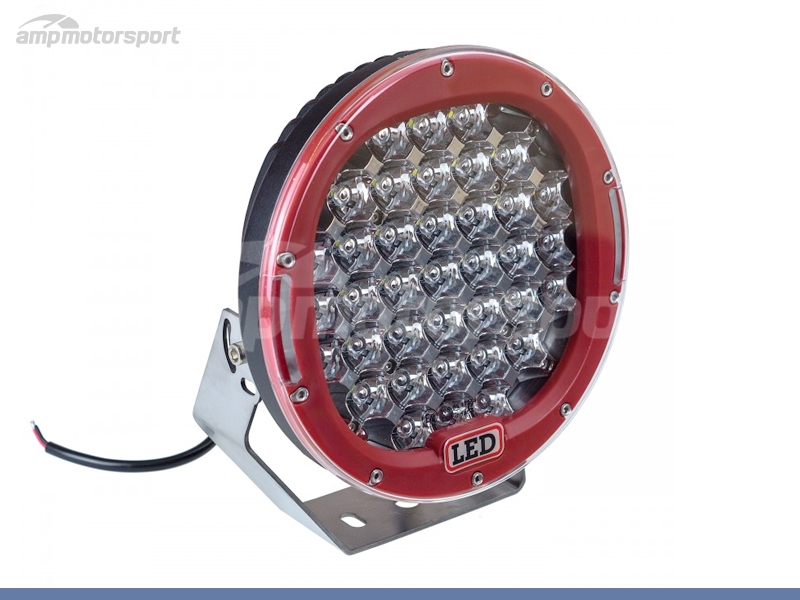 Peça - Foco Led Largo Alcance Redondo 185W 6000K Vermelho