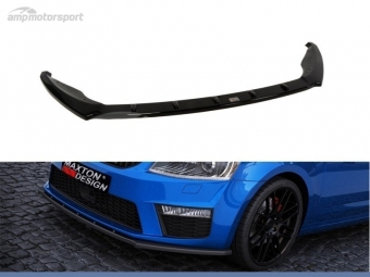 SPOILER DIANTEIRO PRETO PARA SKODA OCTAVIA RS 2013-2019