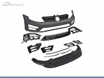 PARAGOLPES DELANTERO PARA VOLKSWAGEN GOLF MK7 LOOK R20 CON SRA