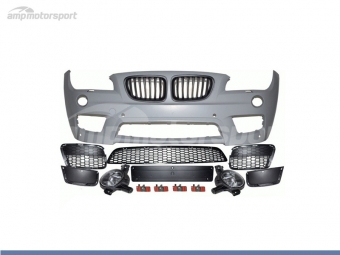 PARAGOLPES DELANTERO PARA BMW X1 E84 LOOK M CON SRA