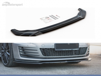 SPOILER DIANTEIRO PARA VW GOLF 7 GTI PRETO BRILHANTE