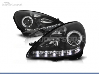 FAROIS DIANTEIROS LUZ DIURNA LED PARA MERCEDES CLASE SLK R171