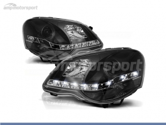 FAROS DELANTEROS LUZ DIURNA LED PARA VOLKSWAGEN POLO 9N3