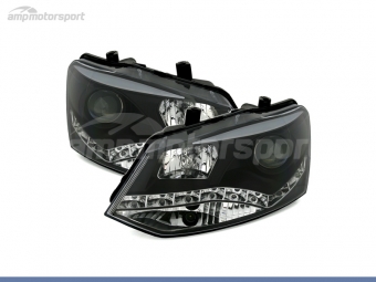 FAROIS DIANTEIROS LUZ DIURNA LED PARA VOLKSWAGEN POLO 6R