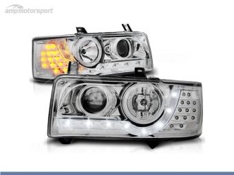 FAROIS DIANTEIROS LUZ DIURNA LED PARA VOLKSWAGEN T4 TRANSPORTER