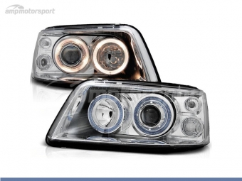 FAROS DELANTEROS OJOS DE ANGEL PARA VOLKSWAGEN T5