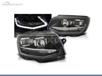 FAROS DELANTEROS LUZ DIURNA LED REAL DRL PARA VOLKSWAGEN T6