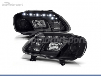 FAROIS DIANTEIROS LUZ DIURNA LED PARA VOLKSWAGEN TOURAN