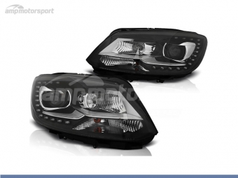 FAROIS DIANTEIROS LUZ DIURNA LED PARA VOLKSWAGEN TOURAN / CADDY