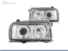 FAROS DELANTEROS OJOS DE ANGEL PARA VOLKSWAGEN VENTO