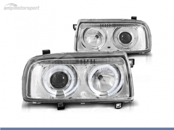 FAROIS DIANTEIROS ANGEL EYE PARA VOLKSWAGEN VENTO