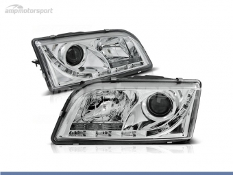 FAROIS DIANTEIROS LUZ DIURNA LED PARA VOLVO S40