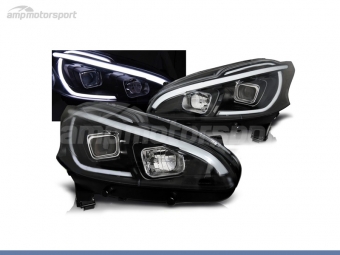 FAROS DELANTEROS LUZ DIURNA LED + TUBE LIGHT PARA PEUGEOT 208