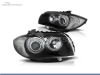 FAROIS DIANTEIROS ANGEL EYE LED PARA BMW SERIE 1 E81 / E87 / E82 / E88