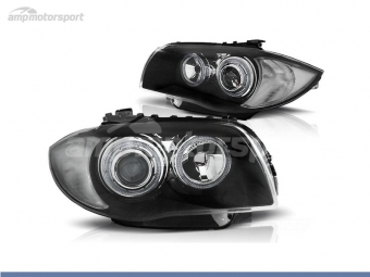 FAROS DELANTEROS OJOS DE ANGEL LED PARA BMW SERIE 1 E81 / E87 / E82 / E88