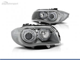 FAROS DELANTEROS OJOS DE ANGEL LED PARA BMW SERIE 1 E81 / E87 / E82 / E88