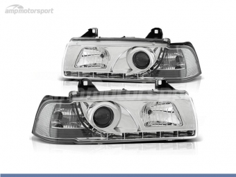 FAROS DELANTEROS LUZ DIURNA LED PARA BMW SERIE 3 E36 / BERLINA / TOURING / COMPACT