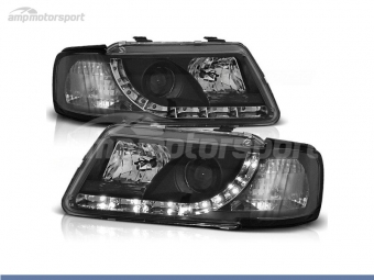 FAROIS DIANTEIROS LUZ DIURNA LED PARA AUDI A3 8L