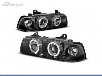 FAROS DELANTEROS OJOS DE ANGEL PARA BMW SERIE 3 E36 / COUPE / CABRIO