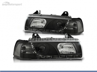 FAROIS DIANTEIROS LUZ DIURNA LED PARA BMW SERIE 3 E36 / COUPE / CABRIO