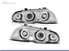 FAROIS DIANTEIROS ANGEL EYE PARA BMW SERIE 3 E46 / BERLINA / TOURING