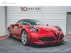 SPOILER DELANTERO ALFA ROMEO 4C NEGRO MATE