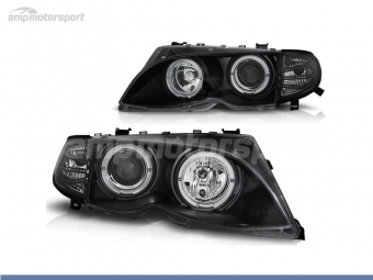 FAROIS DIANTEIROS ANGEL EYE PARA BMW SERIE 3 E46 / BERLINA / TOURING