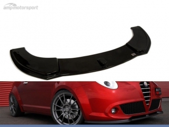 SPOILER LIP DIANTEIRO DESCONTINUADO ALFA ROMEO MITO PRETO FOSCO