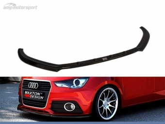 SPOILER LIP DIANTEIRO DESCONTINUADO AUDI A1 8X PRETO FOSCO