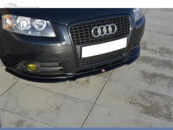 SPOILER DELANTERO AUDI A3 8P NEGRO BRILLO