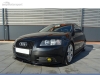 SPOILER LIP DIANTEIRO AUDI A3 8P PRETO BRILHANTE