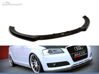 SPOILER LIP DIANTEIRO DESCONTINUADO AUDI A3 8P/8PA PRETO FOSCO