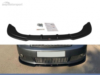 SPOILER LIP DIANTEIRO DESCONTINUADO AUDI A4 B6 PRETO FOSCO