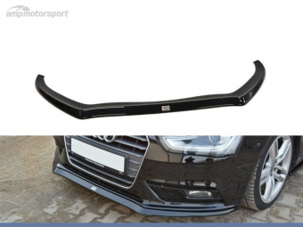 SPOILER LIP DIANTEIRO AUDI A4 B8 PRETO FOSCO