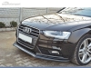 SPOILER LIP DIANTEIRO DESCONTINUADO AUDI A4 B8 PRETO FOSCO