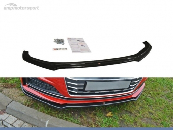 SPOILER LIP DIANTEIRO DESCONTINUADO AUDI A5 F5 PRETO FOSCO