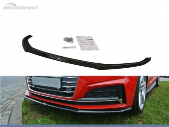 SPOILER LIP DIANTEIRO AUDI A5 F5 PRETO BRILHANTE