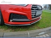 SPOILER LIP DIANTEIRO AUDI A5 F5 PRETO FOSCO