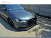 SPOILER LIP DIANTEIRO DESCONTINUADO AUDI S6 / A6 C7 PRETO FOSCO