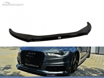 SPOILER DELANTERO AUDI S6 / A6 C7 LOOK CARBONO