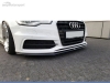SPOILER LIP DIANTEIRO DESCONTINUADO AUDI S6 / A6 C7 PRETO FOSCO
