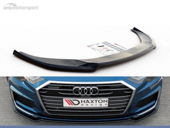 SPOILER LIP DIANTEIRO AUDI A6 / S6 C8 LOOK CARBONO