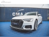 SPOILER LIP DIANTEIRO DESCONTINUADO AUDI A6 / S6 C8 PRETO FOSCO