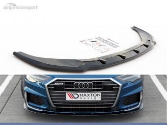 SPOILER LIP DIANTEIRO DESCONTINUADO AUDI A6 / S6 C8 LOOK CARBONO