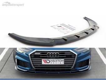 SPOILER LIP DIANTEIRO AUDI A6 / S6 C8 LOOK CARBONO