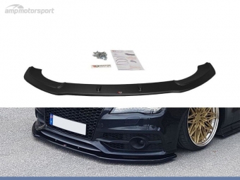 SPOILER LIP DIANTEIRO DESCONTINUADO AUDI A7 PRETO FOSCO