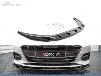 SPOILER DELANTERO AUDI A7 C8 NEGRO BRILLO