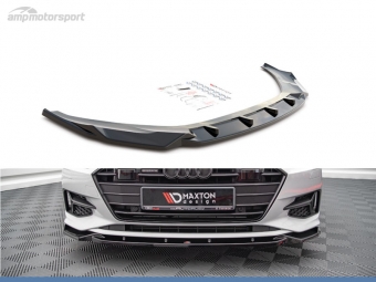 SPOILER DELANTERO AUDI A7 C8 NEGRO BRILLO