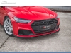 SPOILER LIP DIANTEIRO AUDI A7 C8 LOOK CARBONO